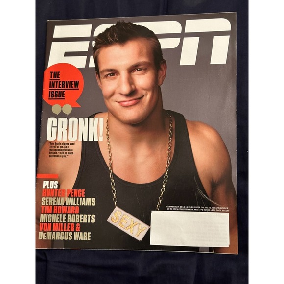 Other - ESPN ~ THE INTERVIEW ISSUE ~ Gronkowski 12.22.2014